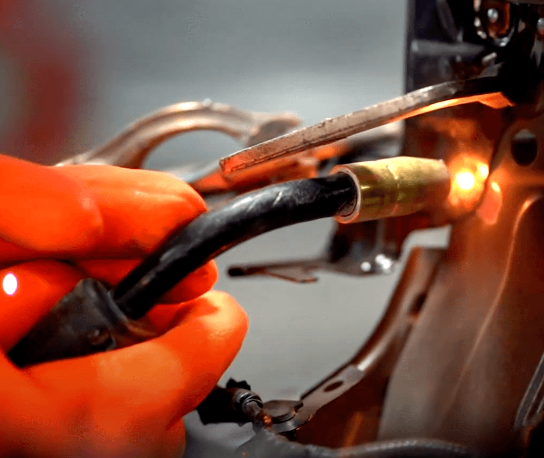 Professional collision repair work